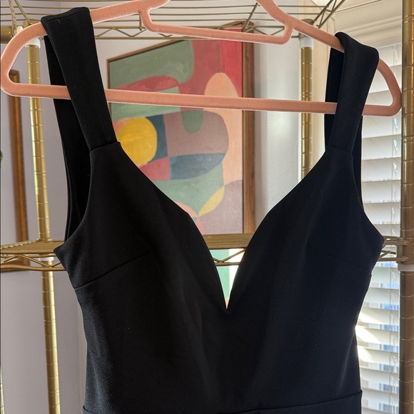 Lulus Size Medium Alluring Temptation Black Backless Ruched Mermaid Maxi Dress - Picture 5 of 14